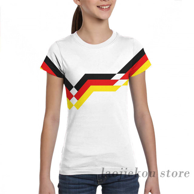 Germany 1990 Home Shirt Unisex All Over Print Tee