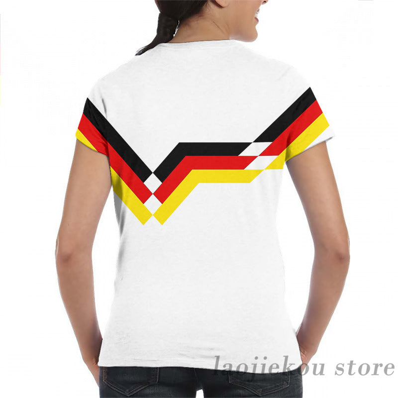 Germany 1990 Home Shirt Unisex All Over Print Tee