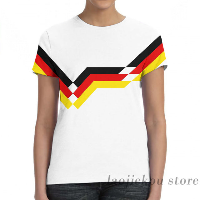 Germany 1990 Home Shirt Unisex All Over Print Tee